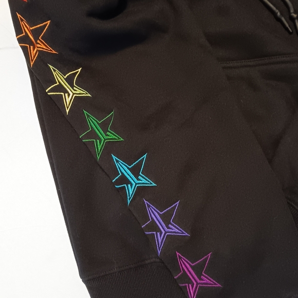 Jeffree Star Rainbow Star Hoodie Medium NEW - Picture 5 of 8